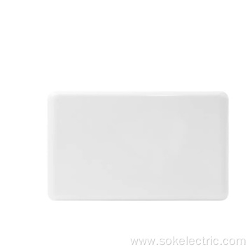 147x86 cm Blank Plate White wall sockets